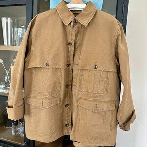 RRL Ralph Lauren  Double RL RRL Hunting Coverall Jacket Canvas 54718 Beige